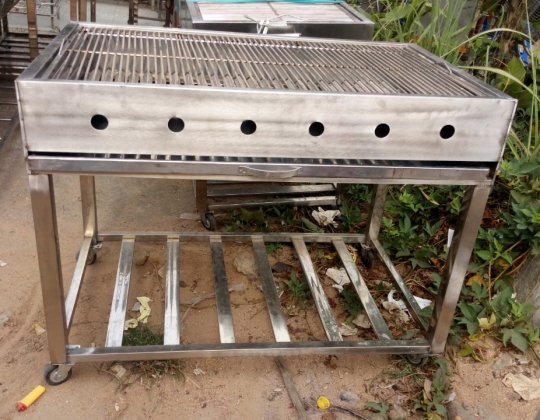 LÒ NƯỚNG THAN INOX 60X100